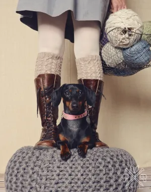 Savannah Boot Liners PDF Knitting Pattern