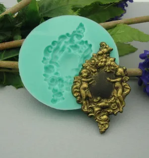 Silicone Mold Angels Jewelry Making Resin Polymer Clay.