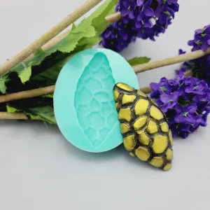 Silicone Mold Cabochon Big Drop Irregular Shape Stones with Pattern Jewelry Making Resin Polymer Clay.