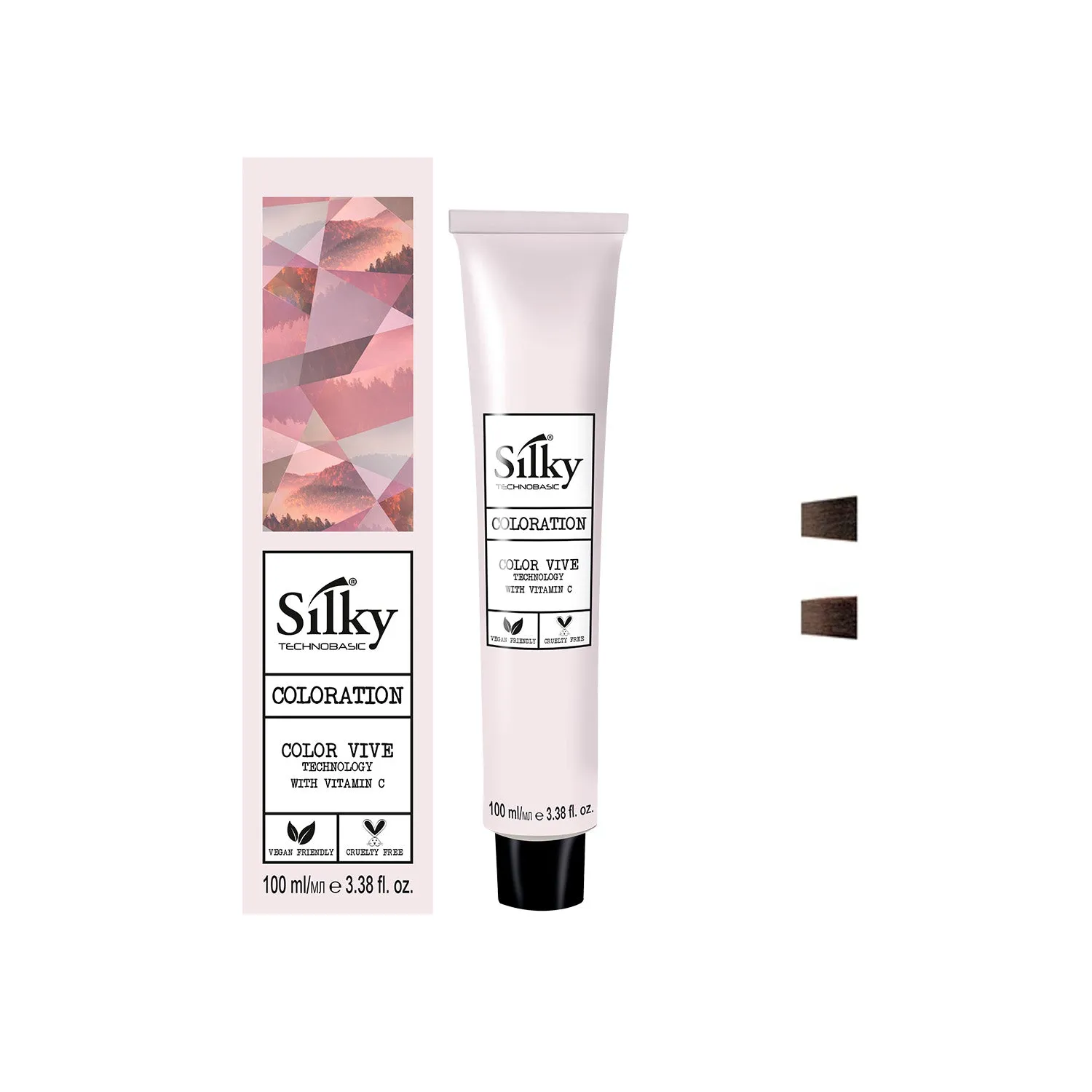Silky - Coloration Cream - Warm Browns