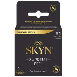 SKYN Supreme Feel 3 Count Condoms