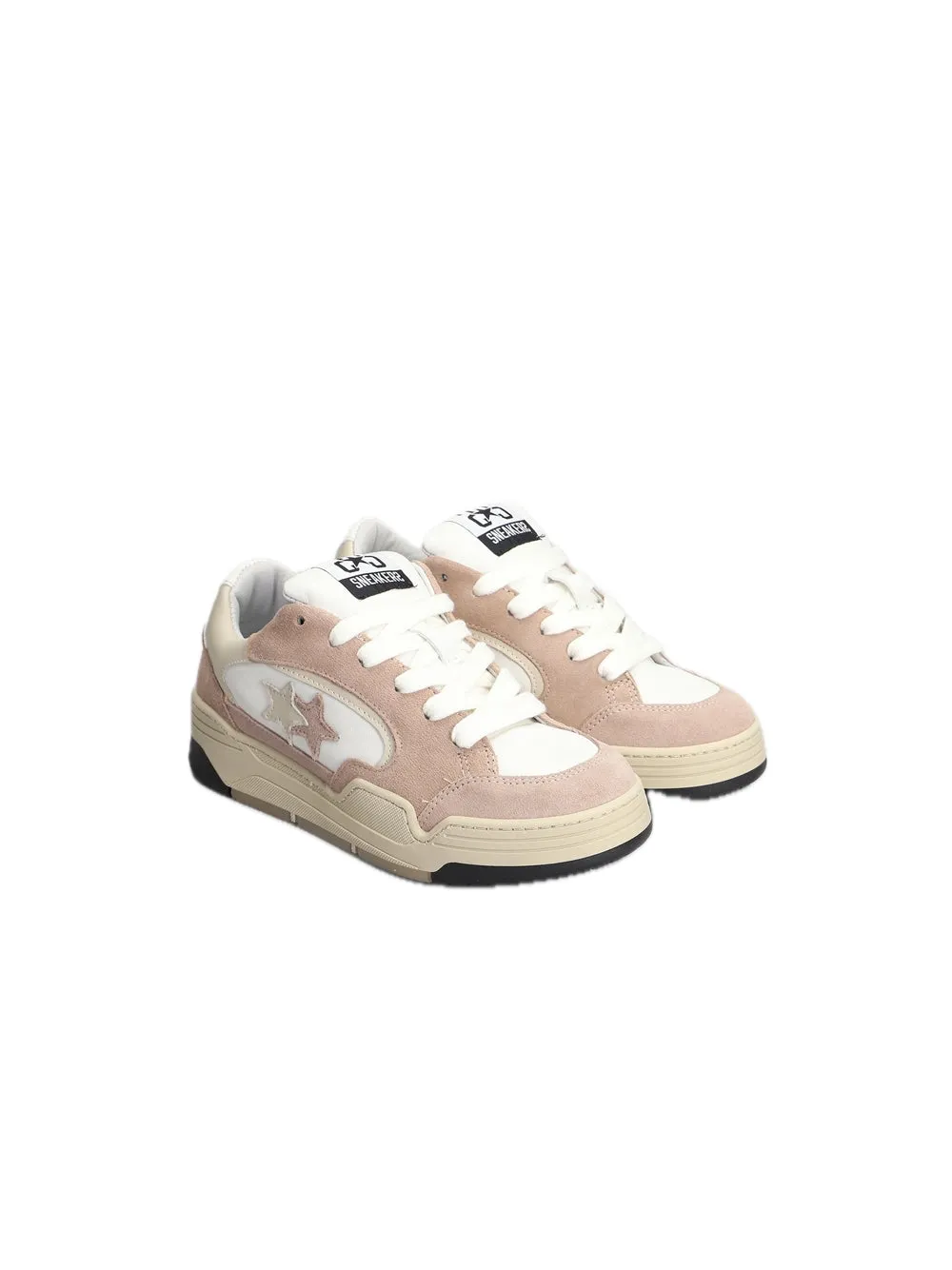 Sneakers Sk Star - Bianco Rossa Beige