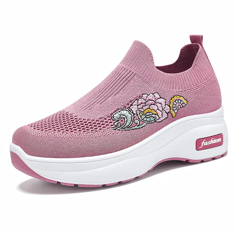 Soft and Supportive Lightweight Slip-On Sneakers for Casual Outdoor Use