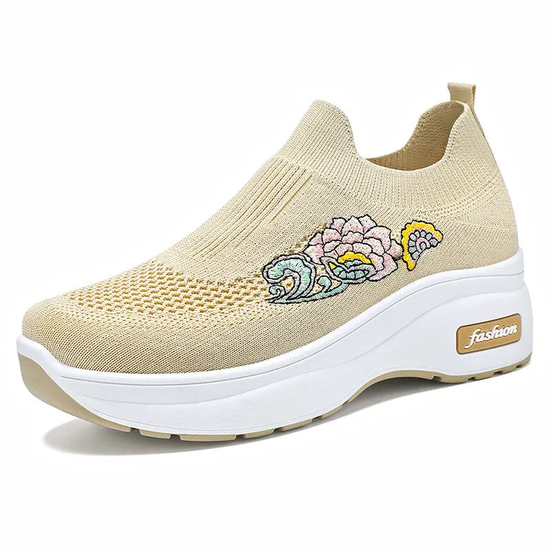 Soft and Supportive Lightweight Slip-On Sneakers for Casual Outdoor Use