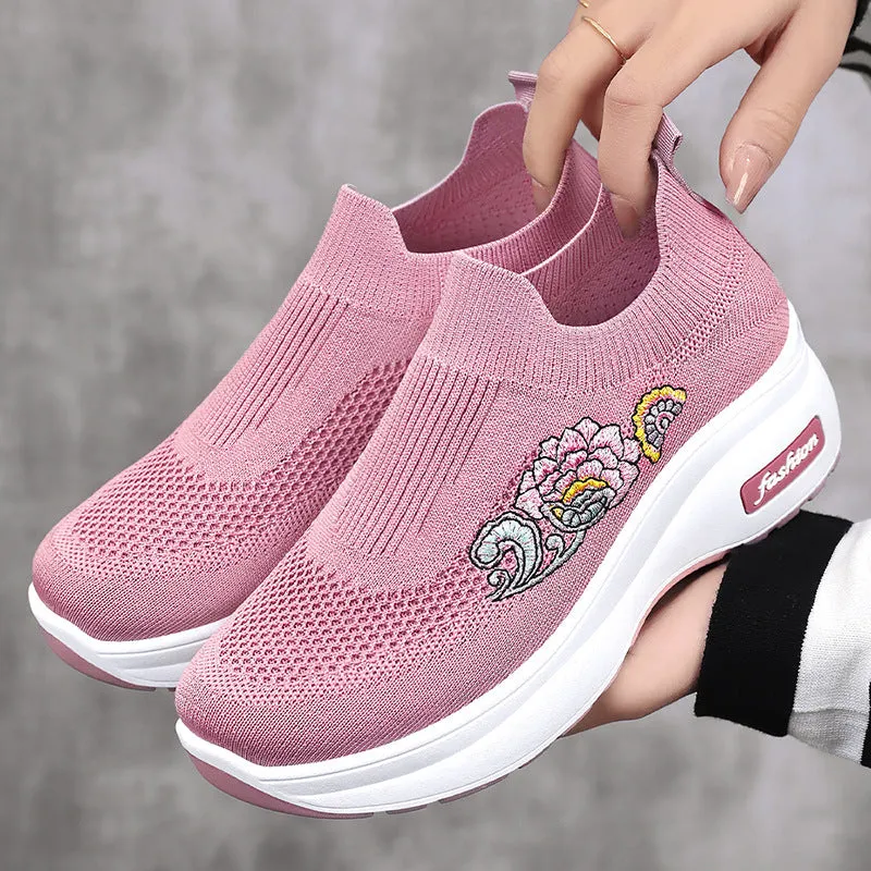 Soft and Supportive Lightweight Slip-On Sneakers for Casual Outdoor Use