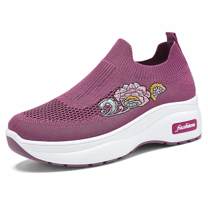 Soft and Supportive Lightweight Slip-On Sneakers for Casual Outdoor Use