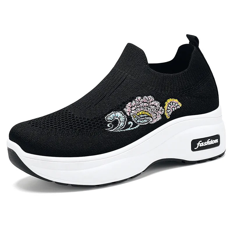 Soft and Supportive Lightweight Slip-On Sneakers for Casual Outdoor Use