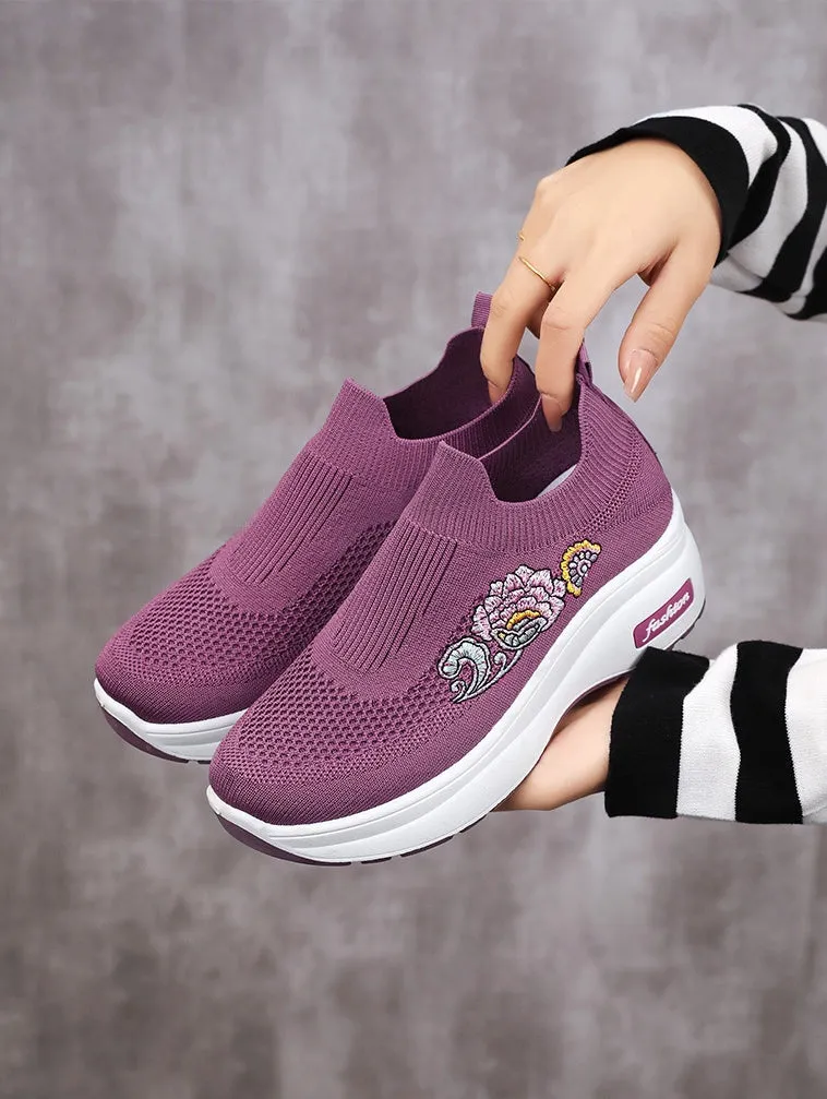 Soft and Supportive Lightweight Slip-On Sneakers for Casual Outdoor Use