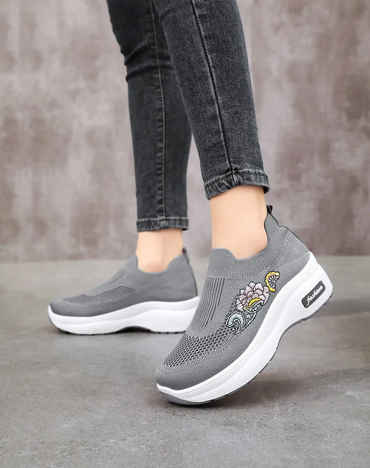 Soft and Supportive Lightweight Slip-On Sneakers for Casual Outdoor Use
