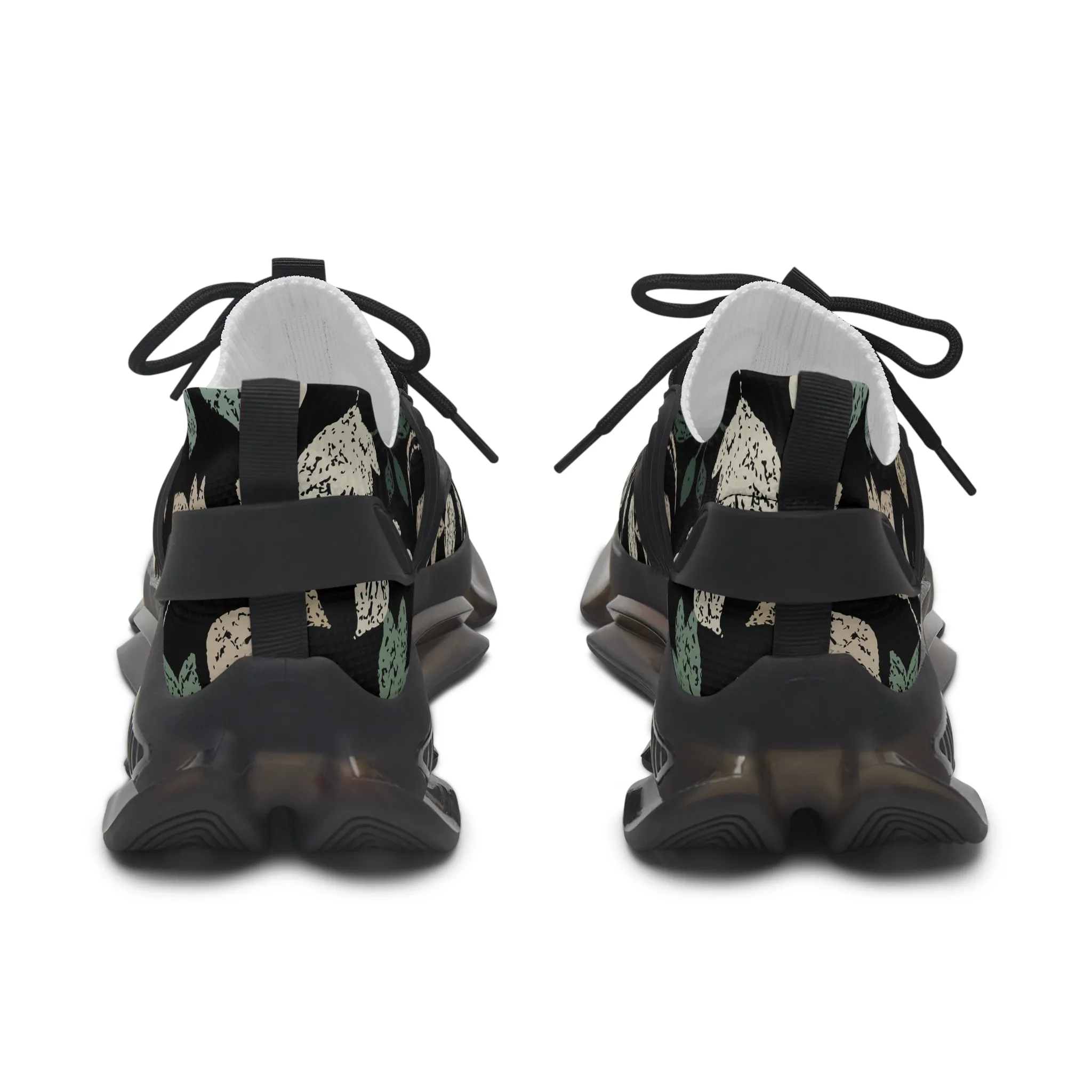 Stylish Women's Mesh Sneakers with Leaf Design - Trendy & Comfortable