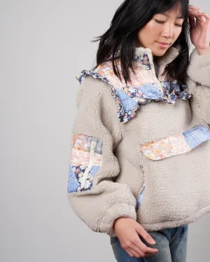 sydney print textured jacket - multi