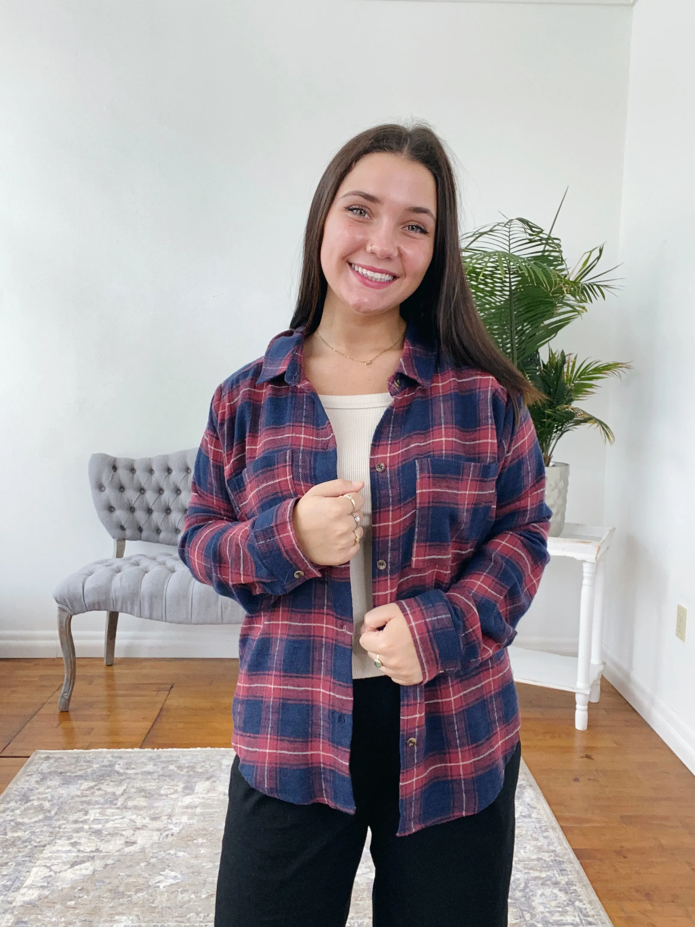 Tate Cozy Flannel FINAL SALE