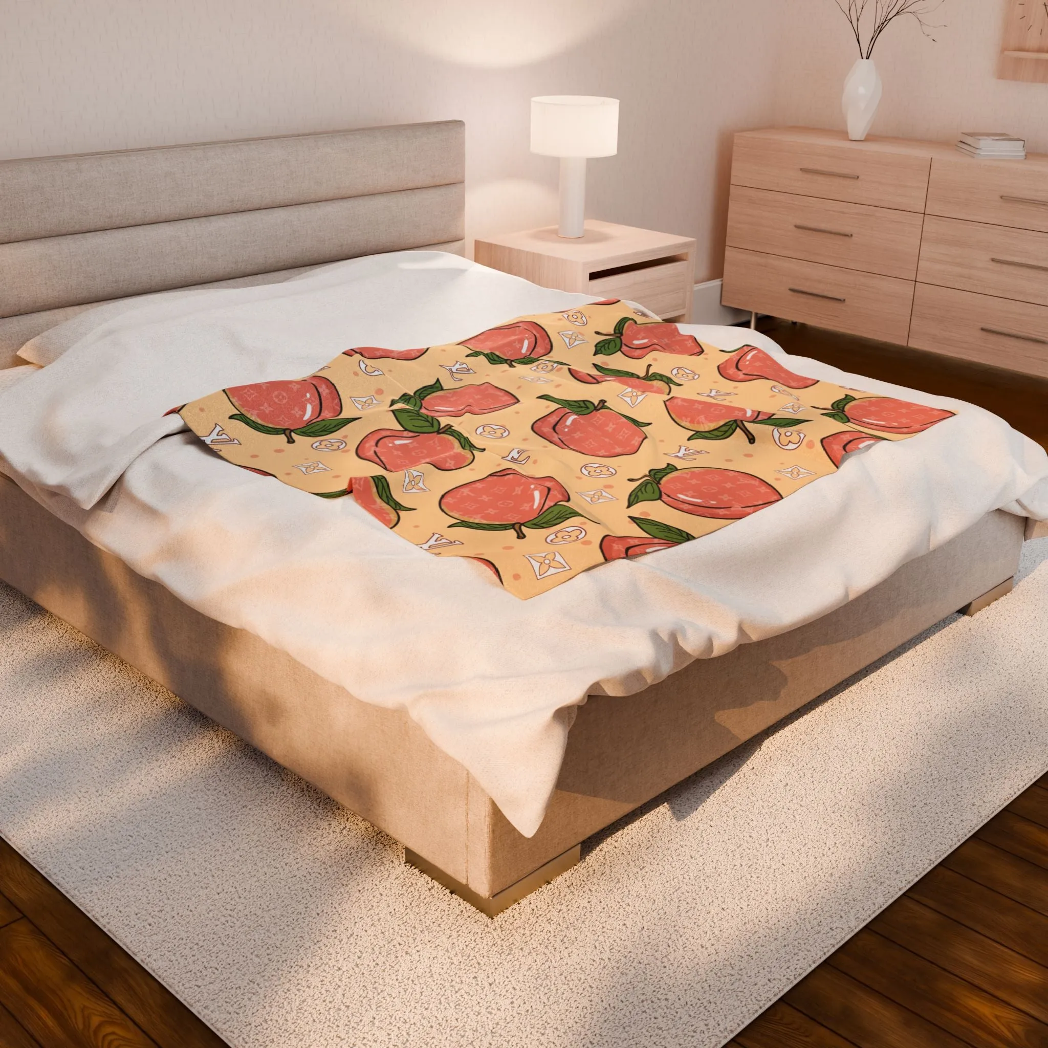 The Boujee Peach Blanket