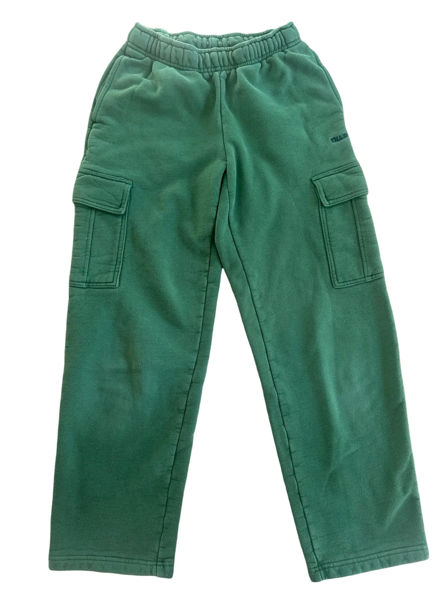 TNA cozy fleece cargo joggers size 2xs