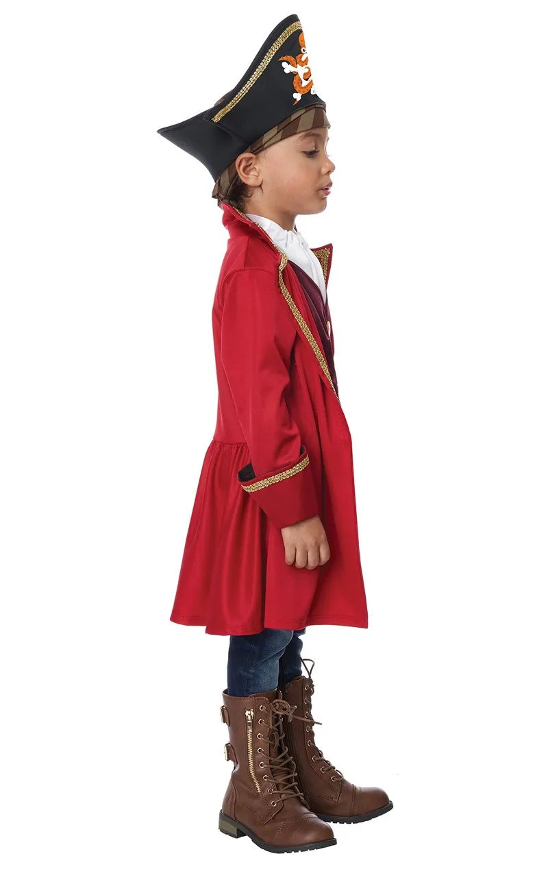 Toddler Pirate Cap N Shorty Costume