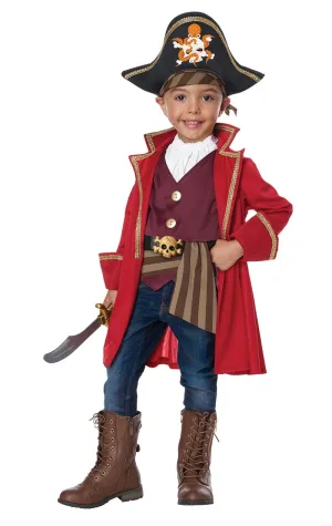 Toddler Pirate Cap N Shorty Costume