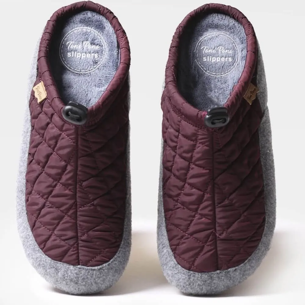Toni Pons  Nadir-um Slippers-BURGUNDY