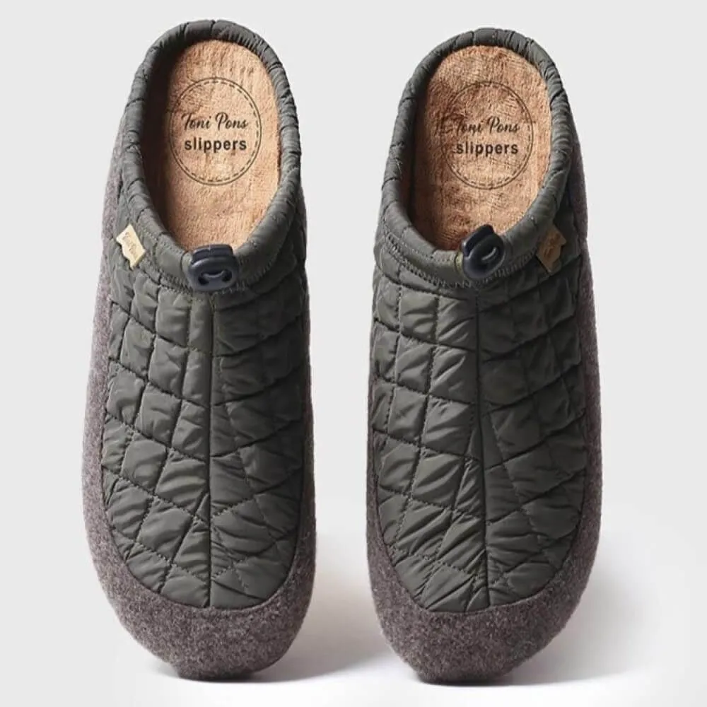 Toni Pons  Nadir-um Slippers-KHAKI