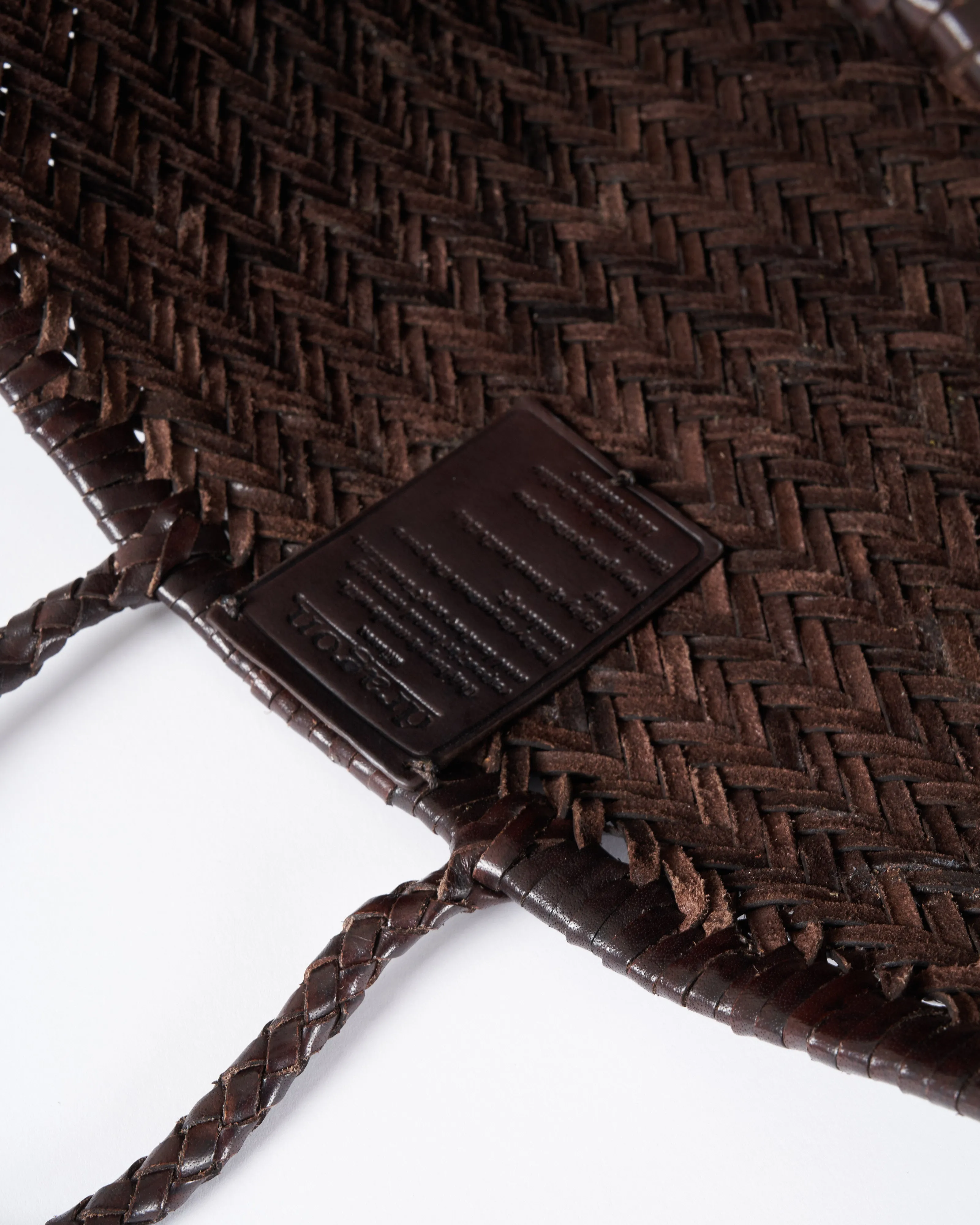 triple jump small - dark brown leather