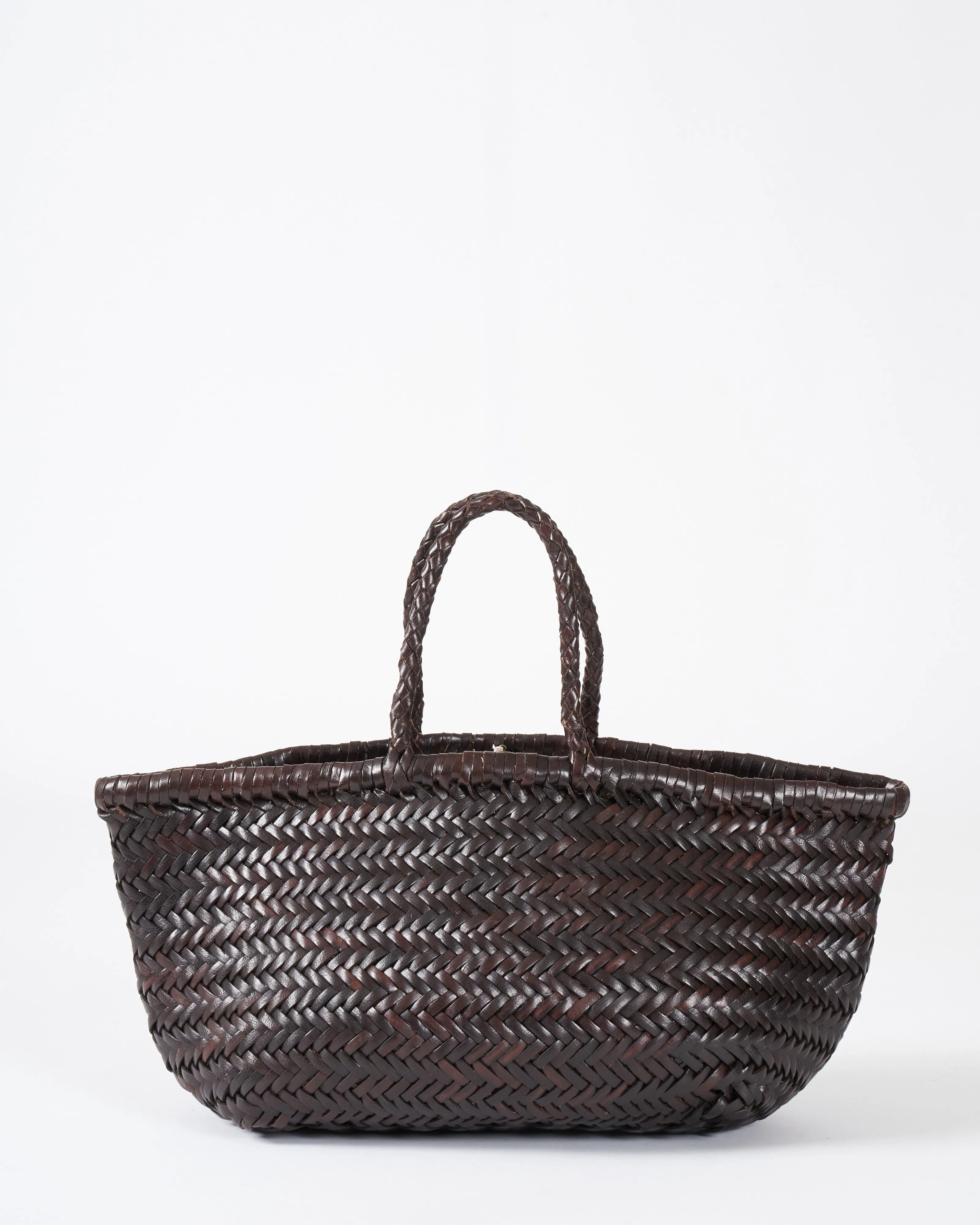 triple jump small - dark brown leather