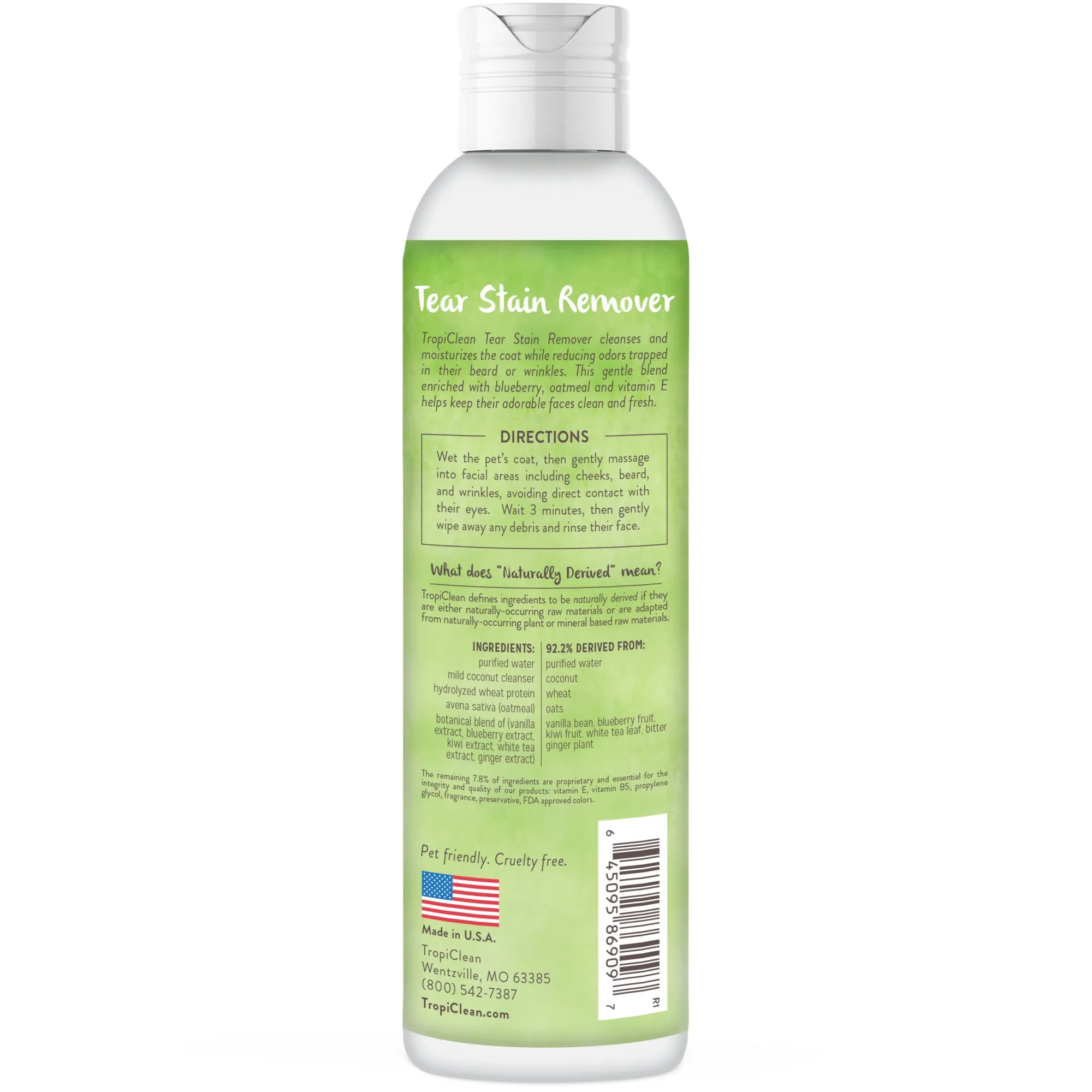 Tropiclean Warm Vanilla Tear Stain Remover For Pets