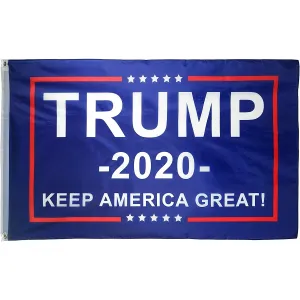 Trump Keep America Great 2020 - 3 X 5 Feet Flag with Grommets