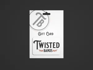 Twisted Bands Wedding Gift Card