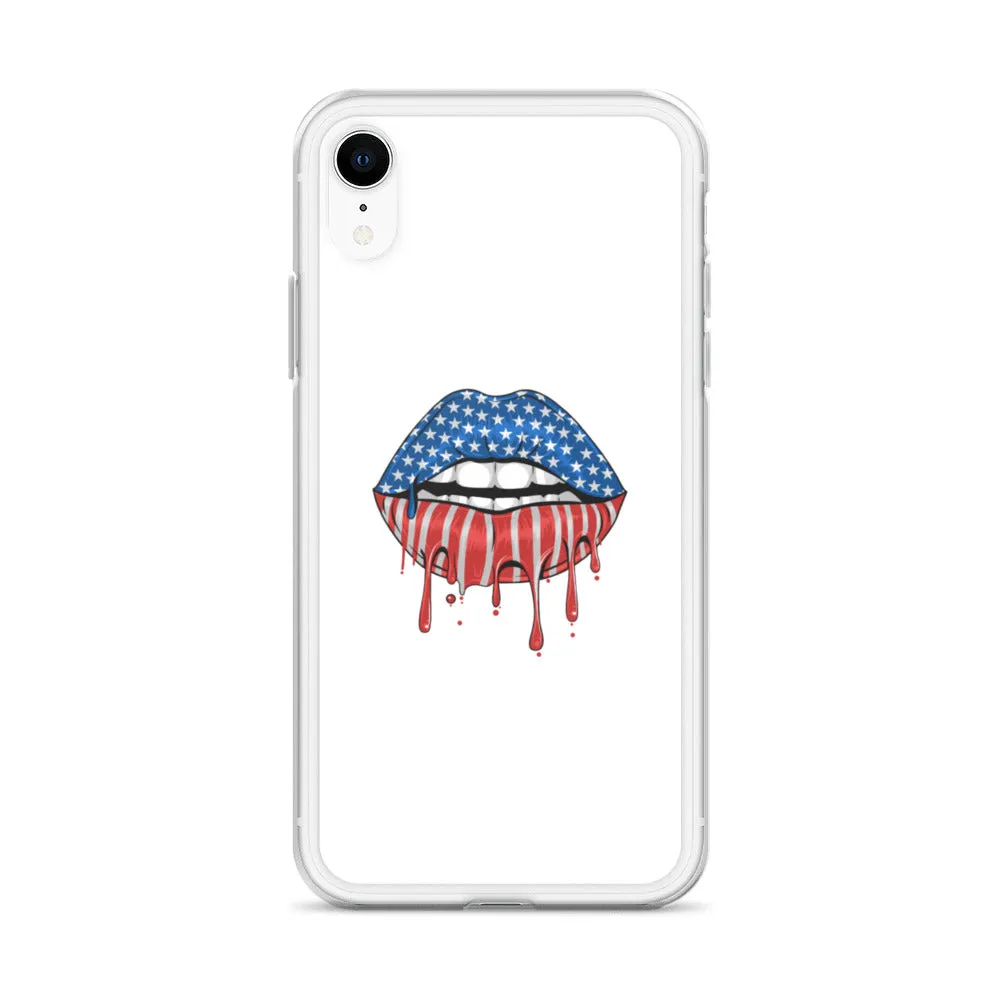 USA Lips iPhone Case