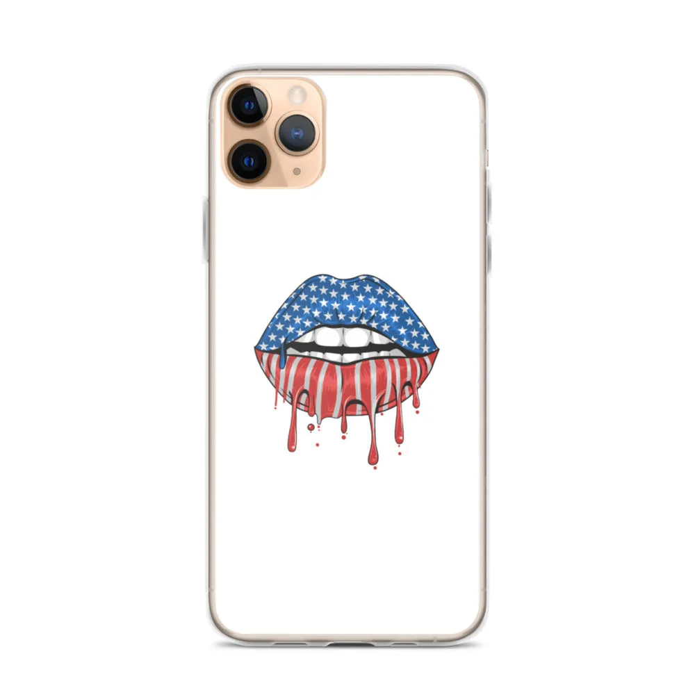 USA Lips iPhone Case