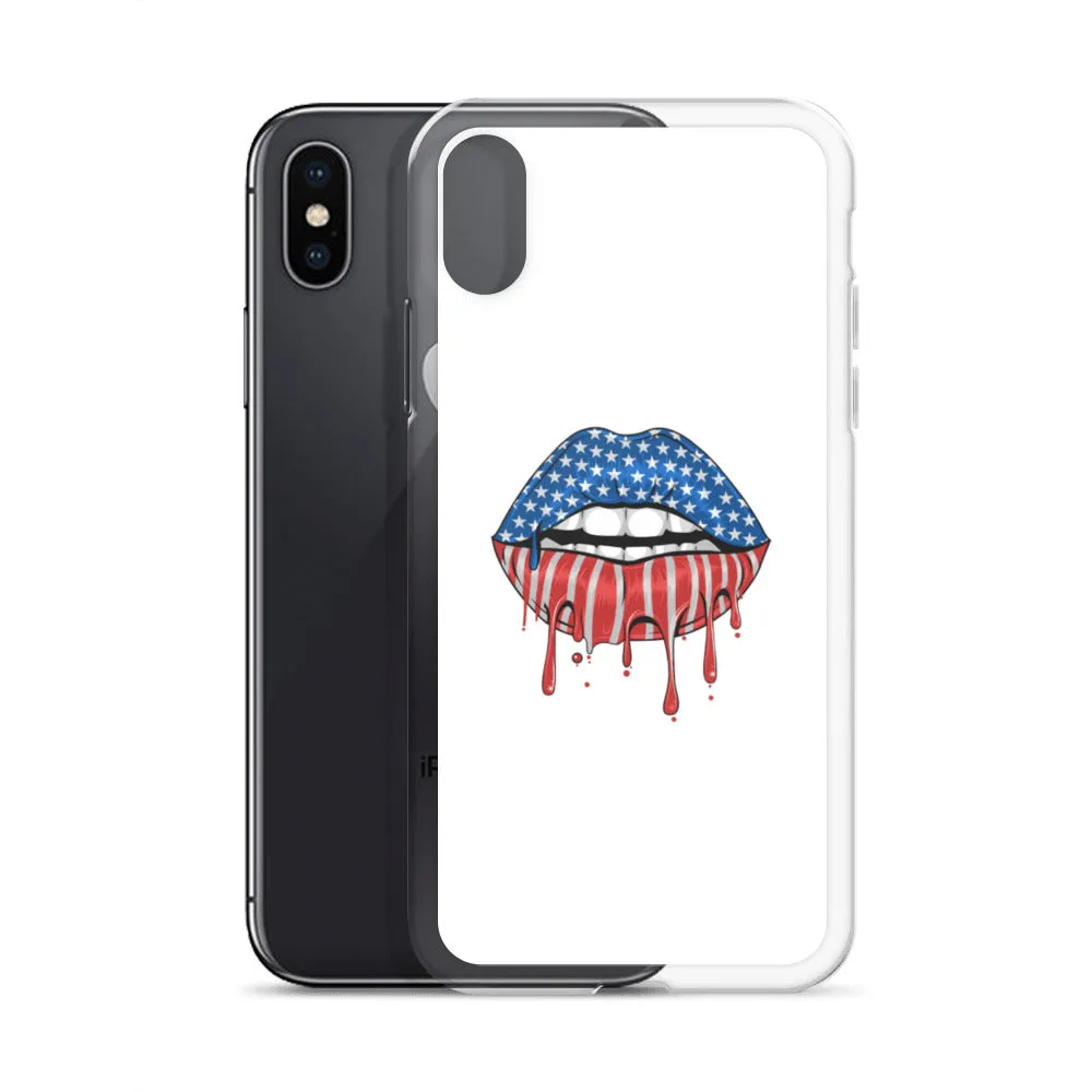 USA Lips iPhone Case