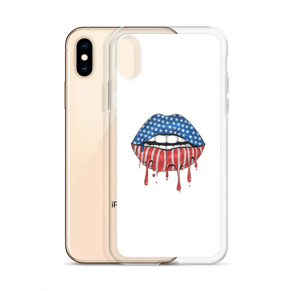 USA Lips iPhone Case