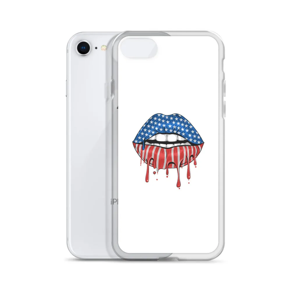 USA Lips iPhone Case