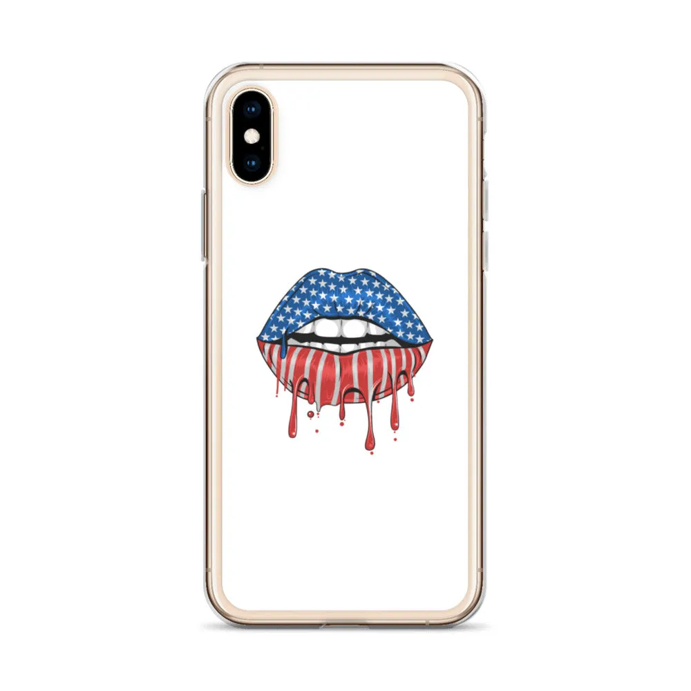 USA Lips iPhone Case
