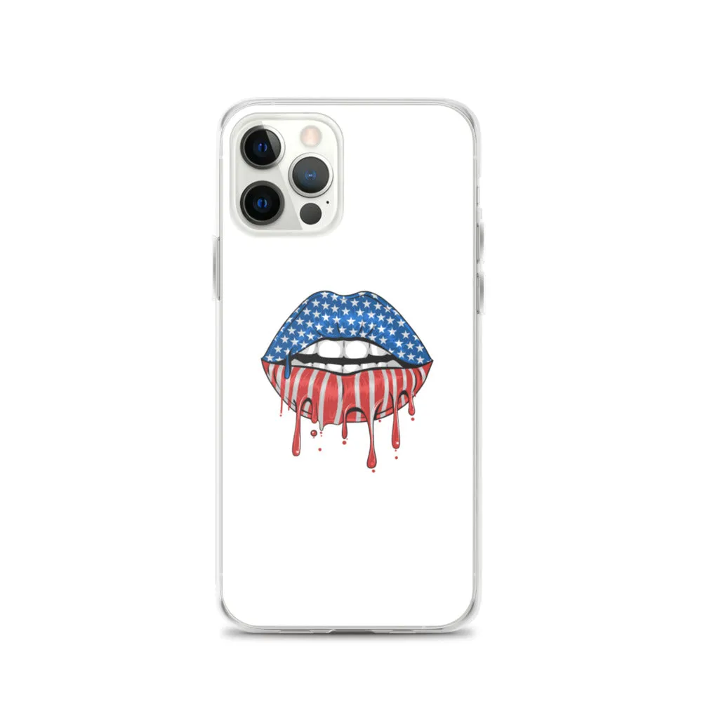 USA Lips iPhone Case