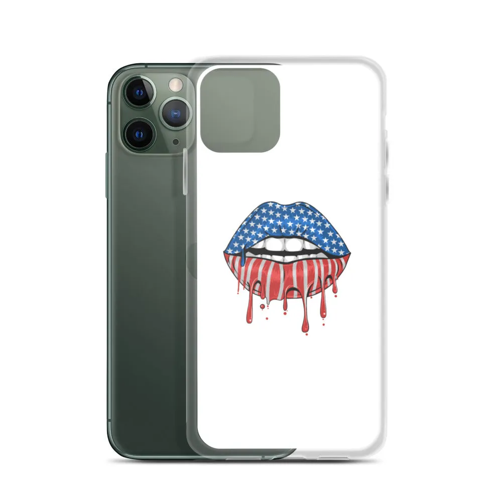 USA Lips iPhone Case