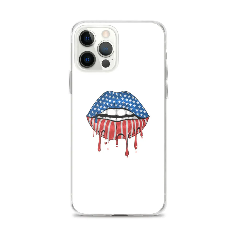 USA Lips iPhone Case