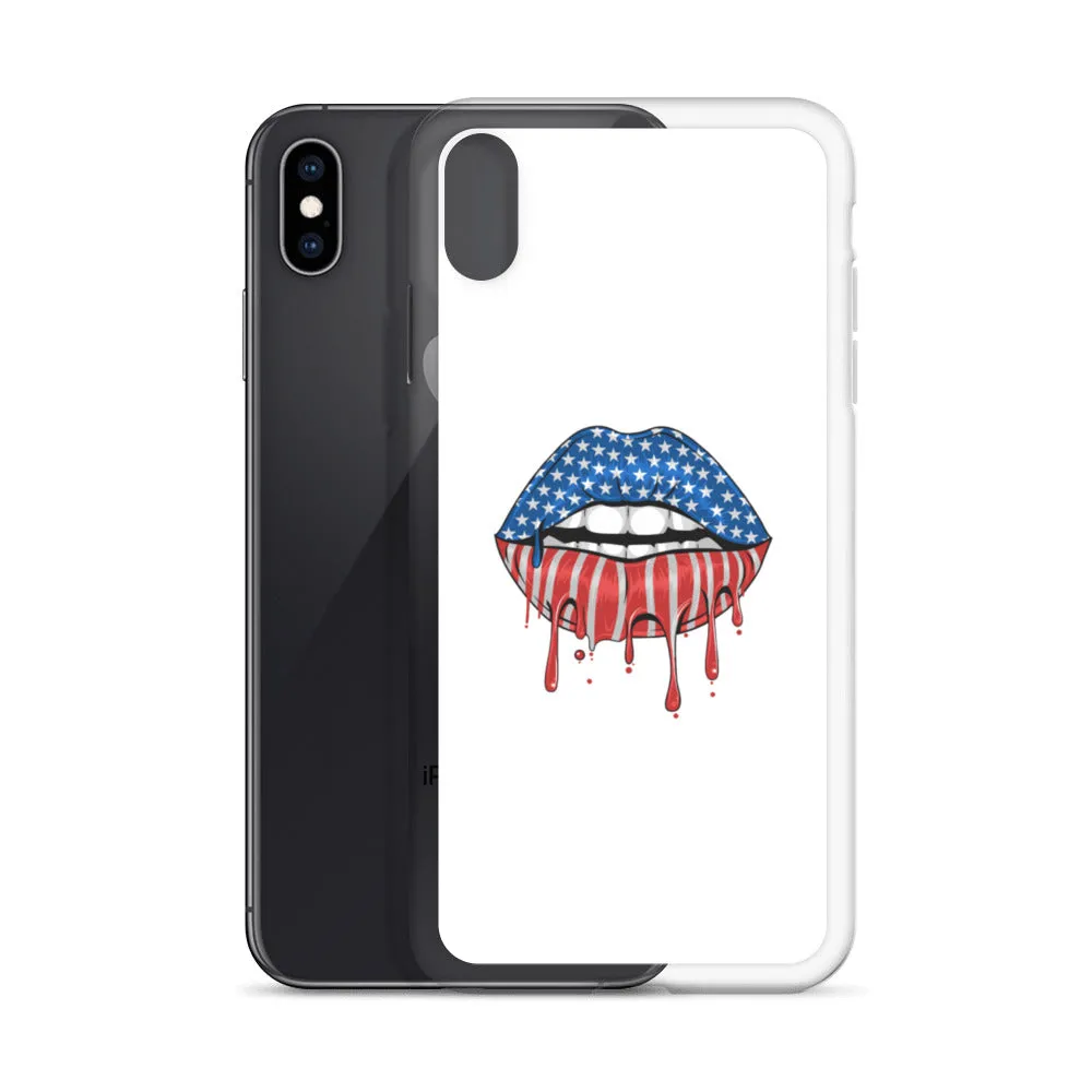 USA Lips iPhone Case