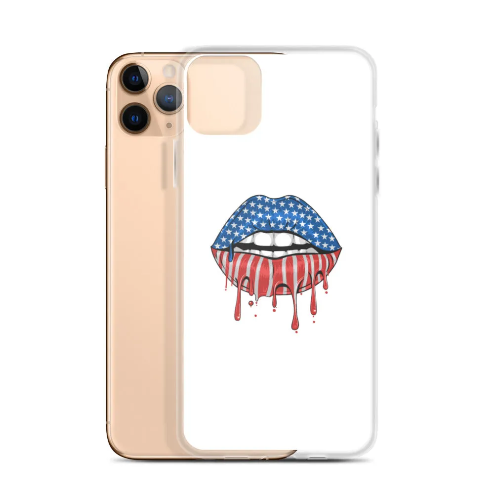 USA Lips iPhone Case