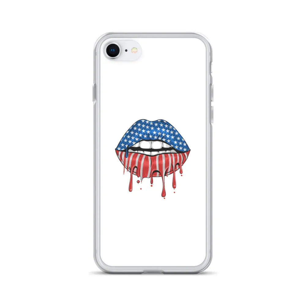 USA Lips iPhone Case