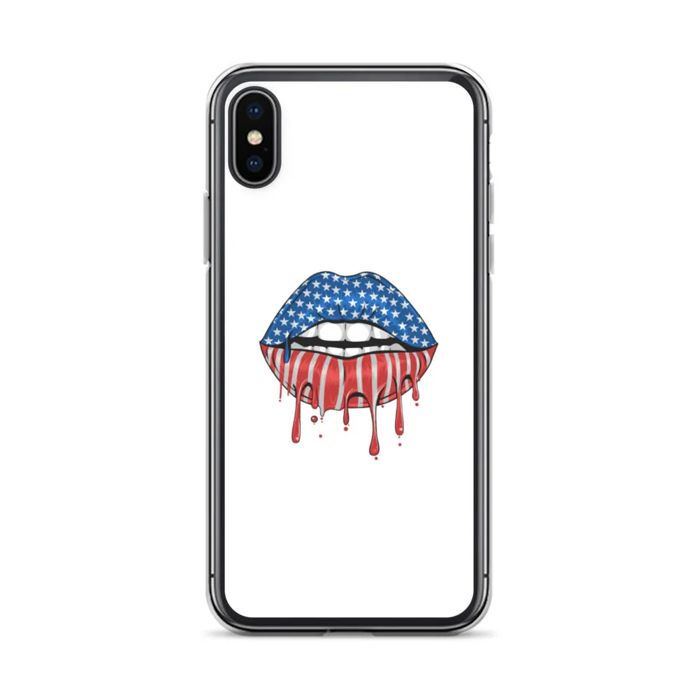 USA Lips iPhone Case