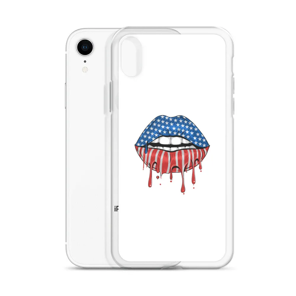 USA Lips iPhone Case
