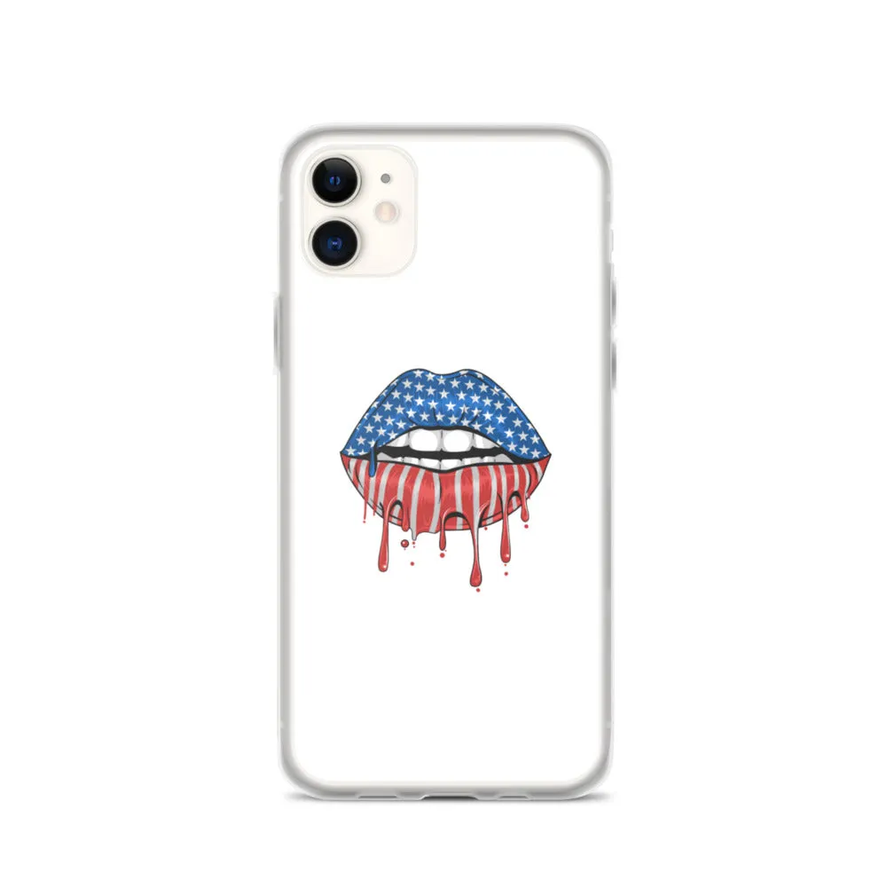 USA Lips iPhone Case