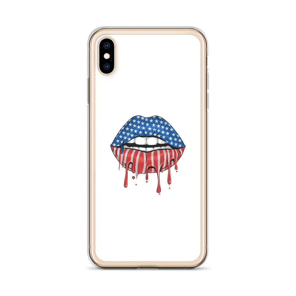 USA Lips iPhone Case