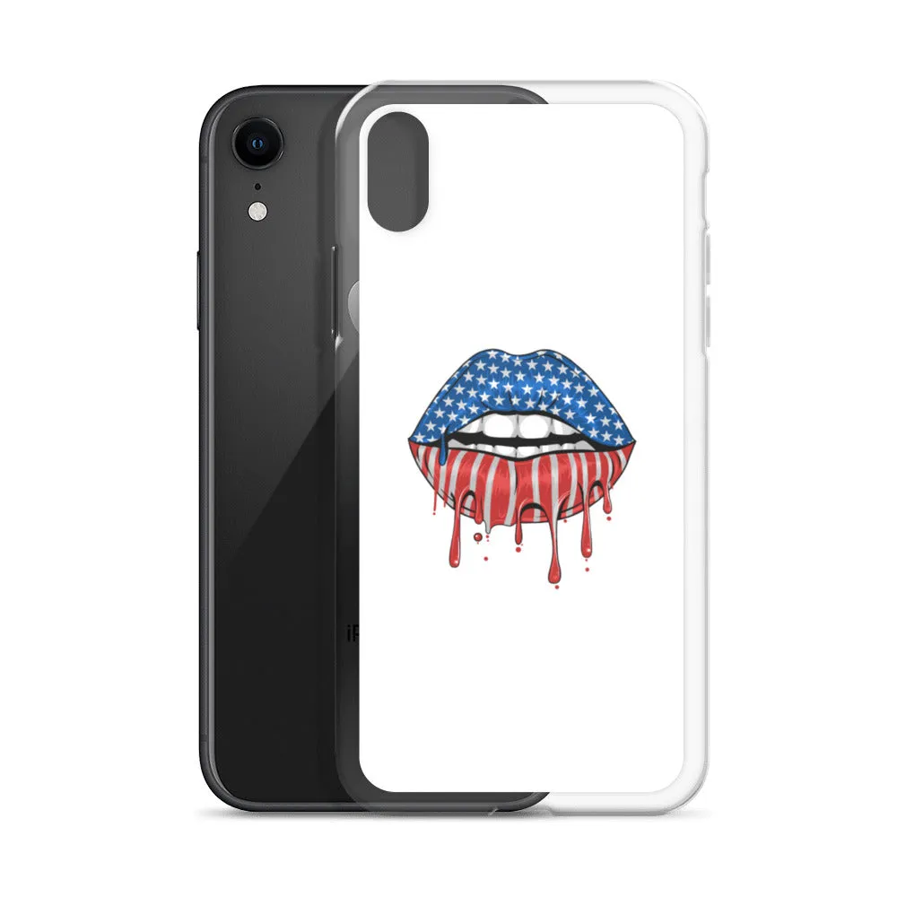 USA Lips iPhone Case