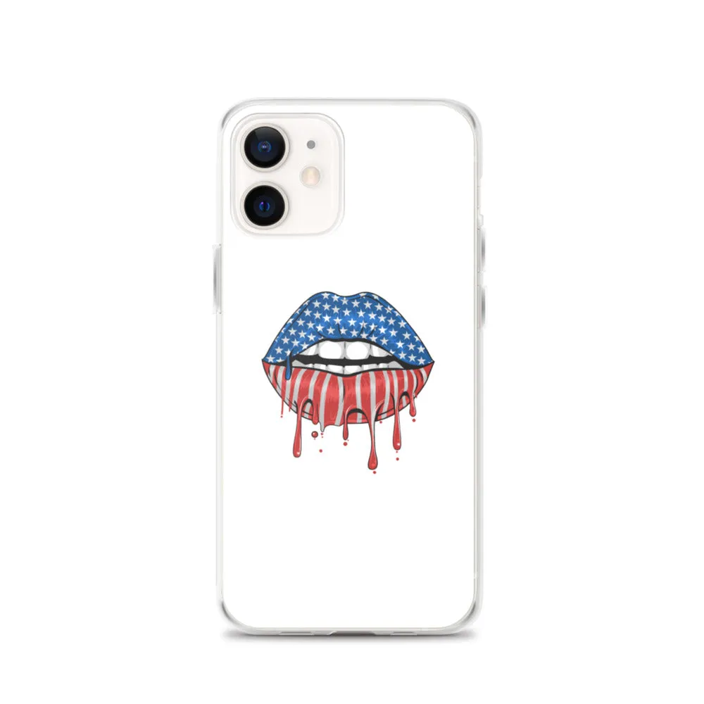 USA Lips iPhone Case