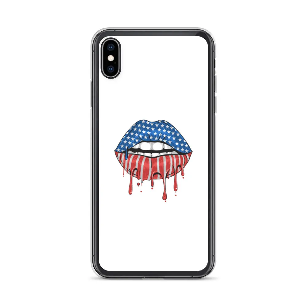 USA Lips iPhone Case