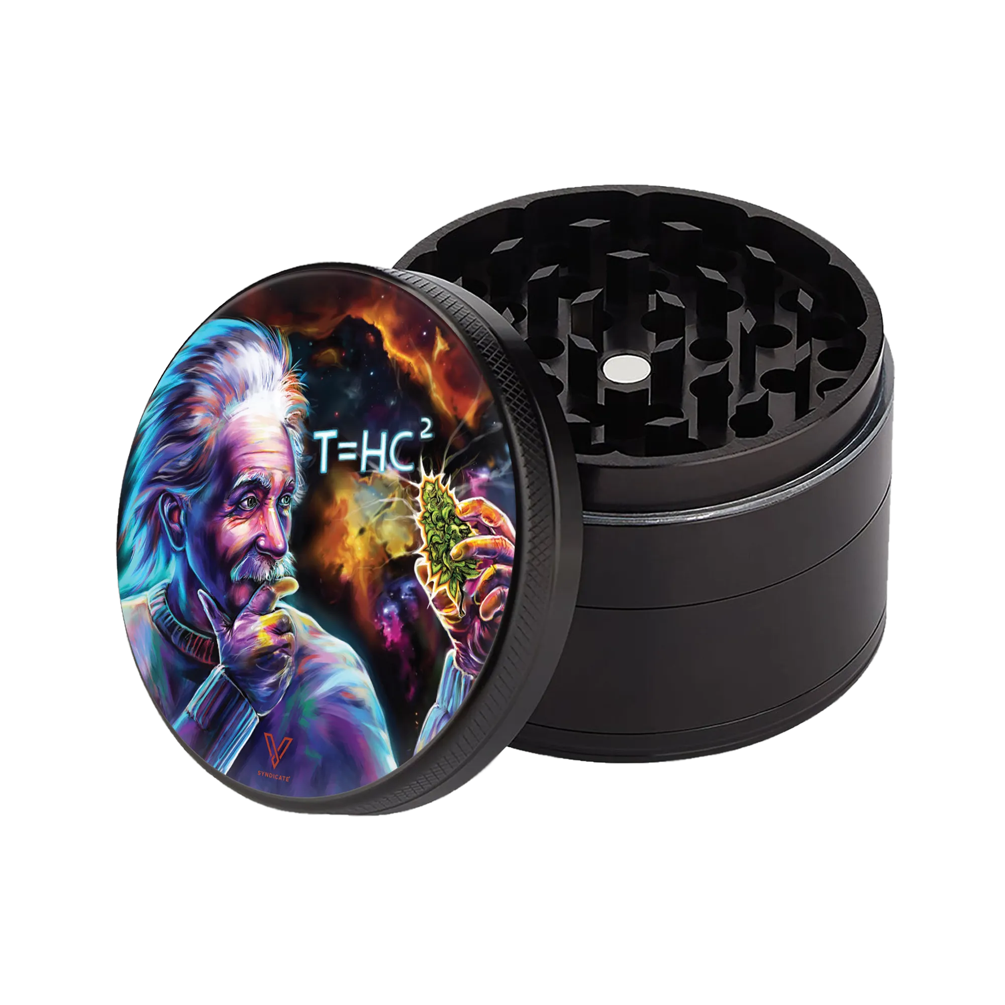 V-Syndicate - 63mm 4 Part Grinder - (Various Designs and Counts)