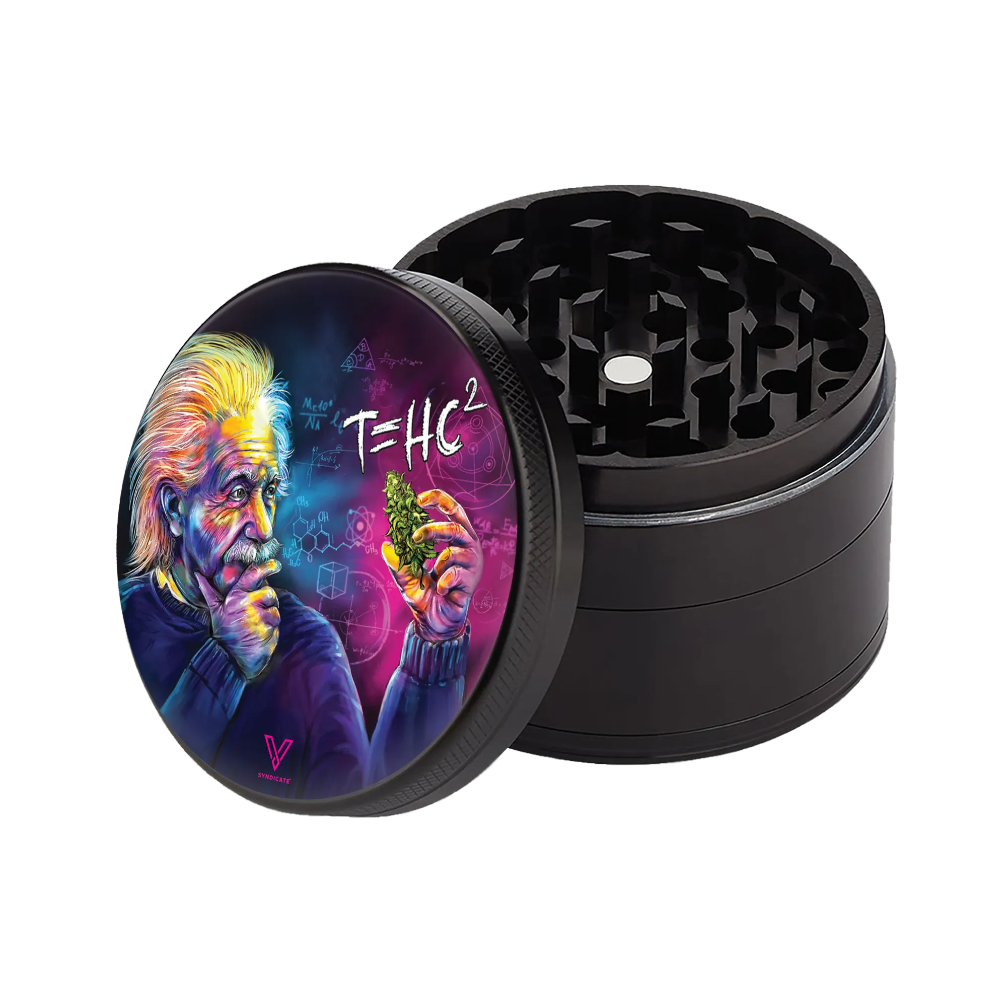 V-Syndicate - 63mm 4 Part Grinder - (Various Designs and Counts)