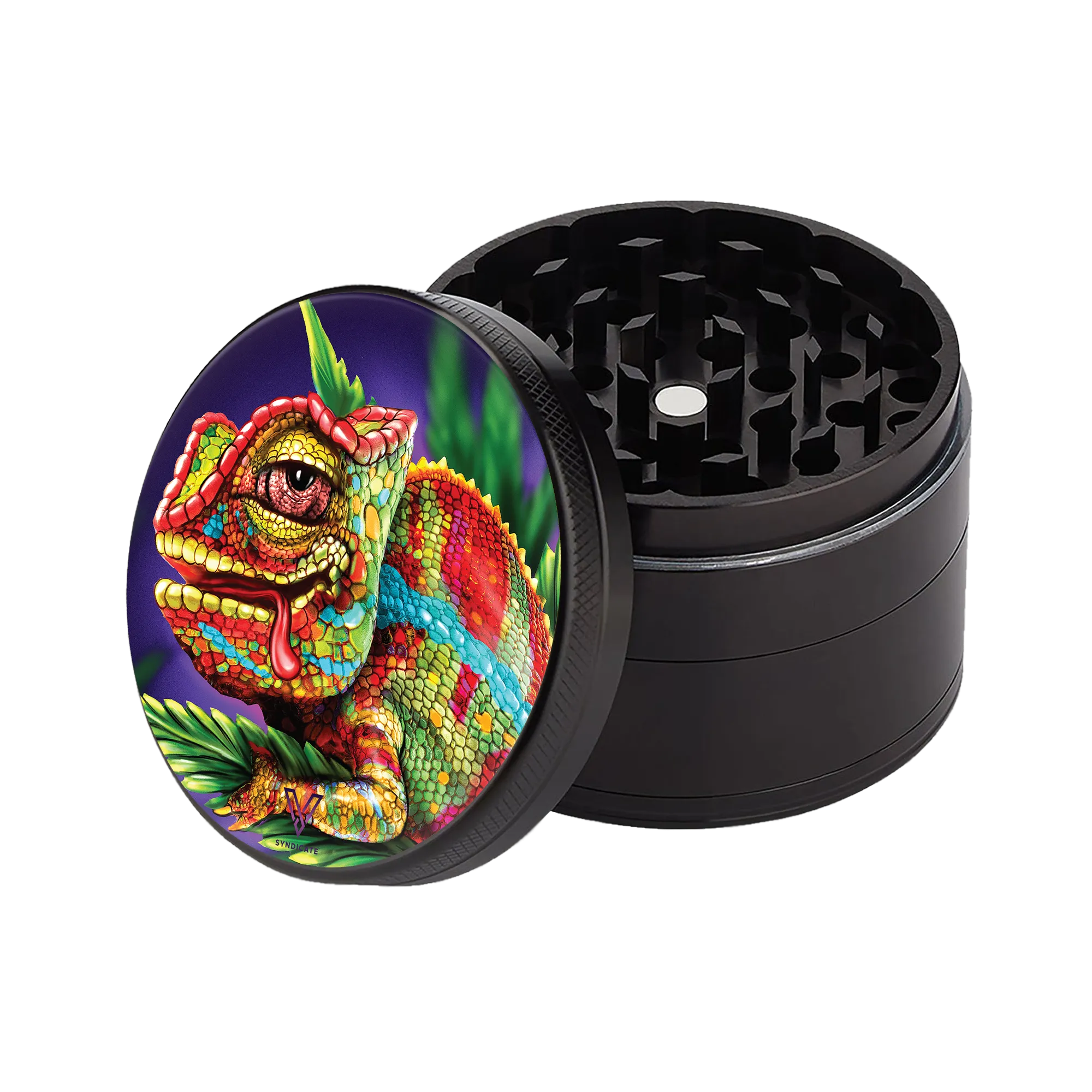 V-Syndicate - 63mm 4 Part Grinder - (Various Designs and Counts)