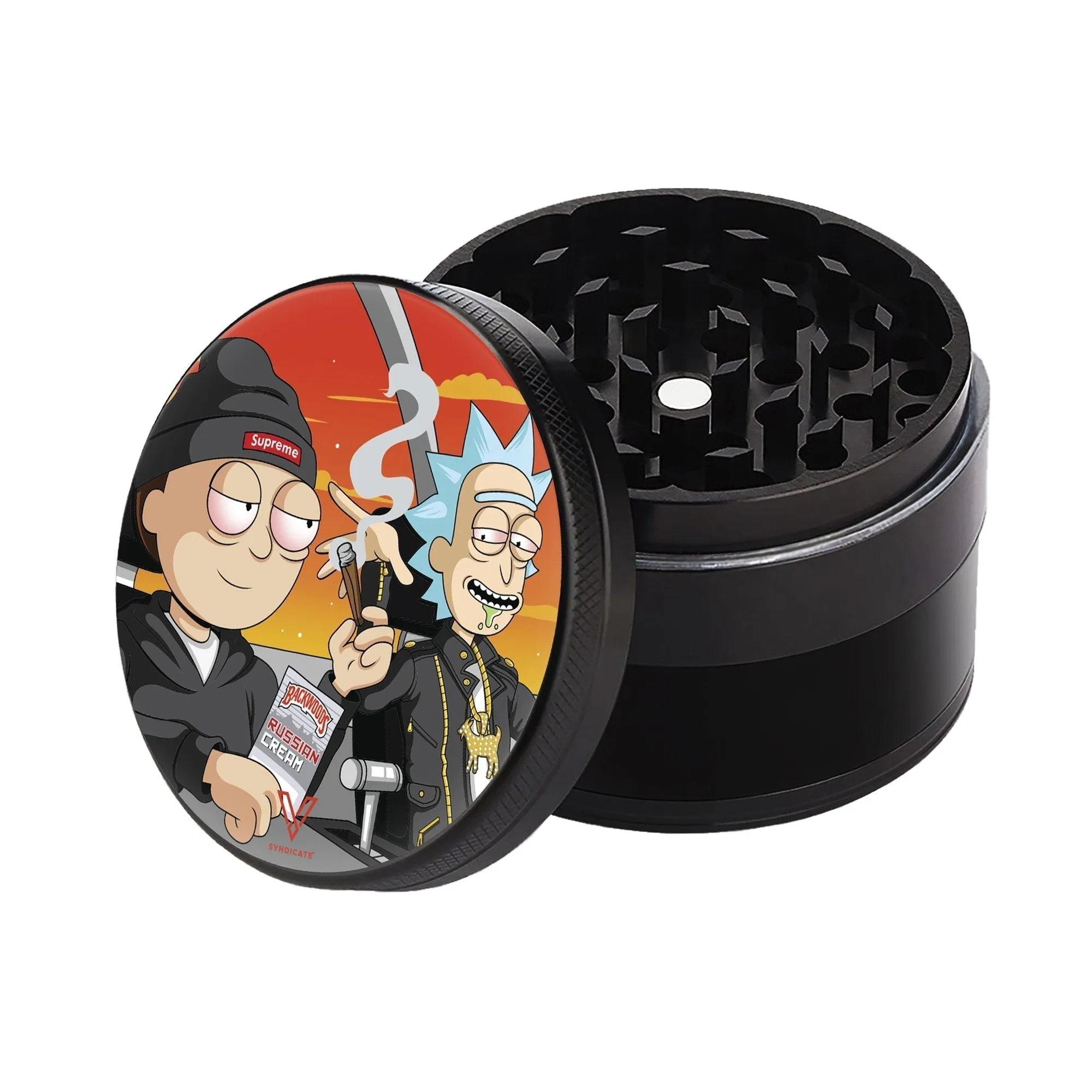 V-Syndicate - 63mm 4 Part Grinder - (Various Designs and Counts)